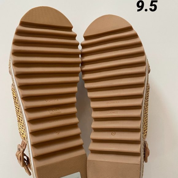 Schutz Woven Platform Espadrille - Picture 8 of 16